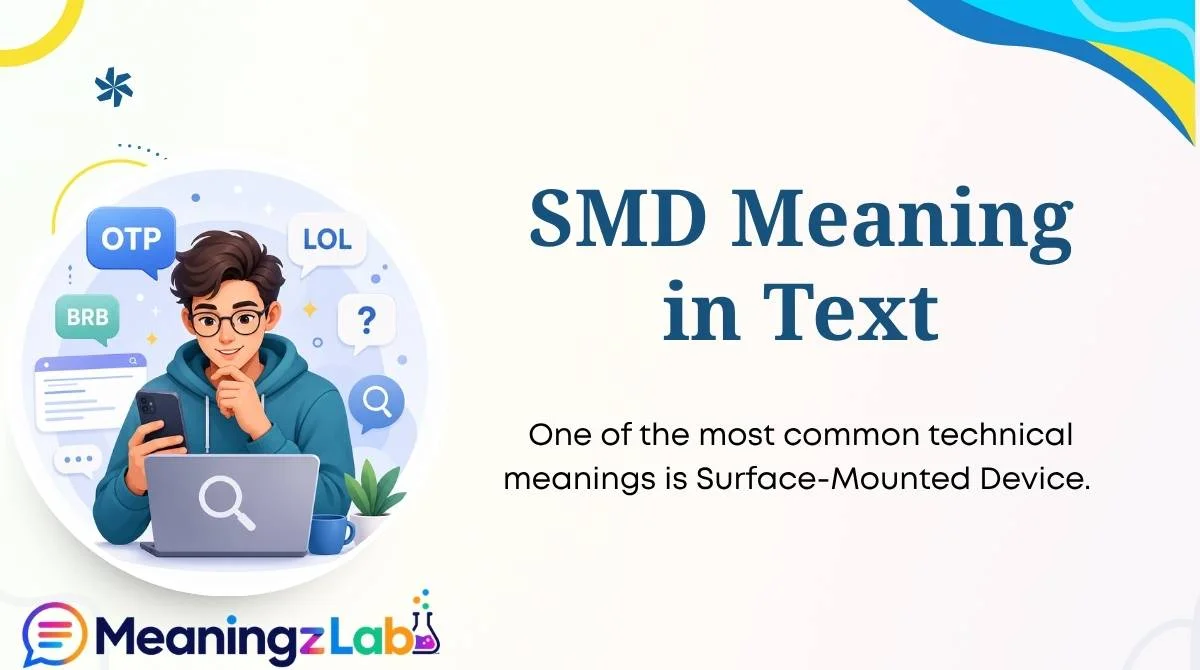 SMD Meaning in Text