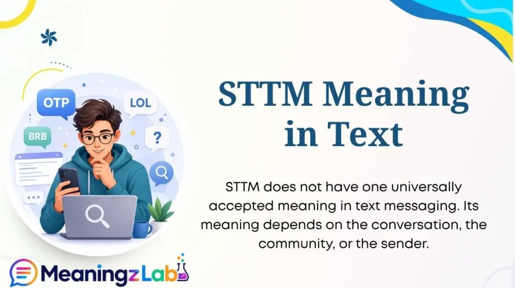STTM Meaning in Text