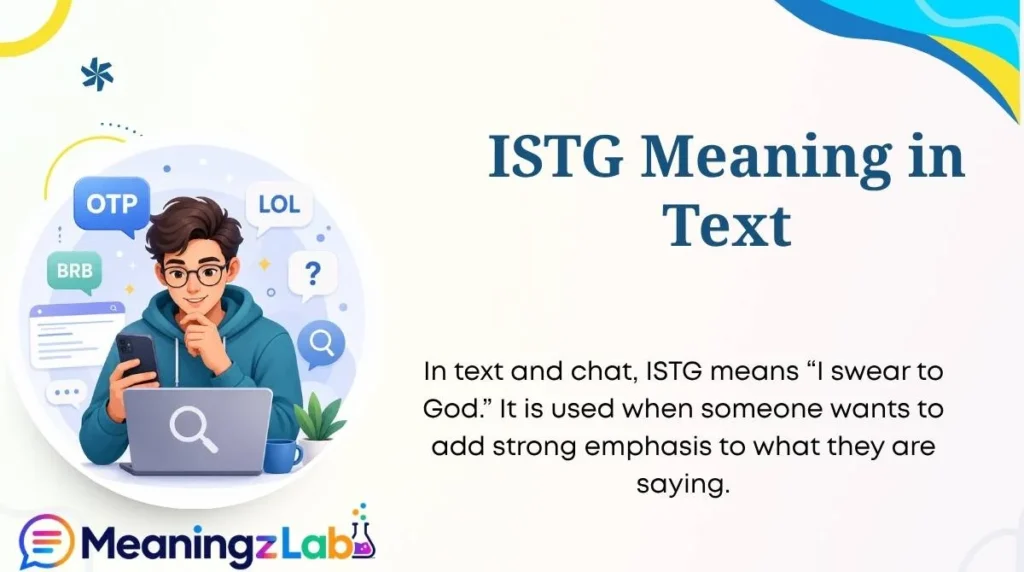 ISTG Meaning in Text