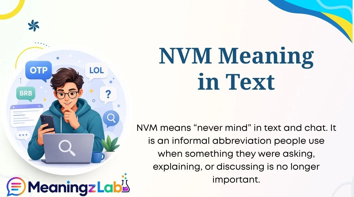 NVM Meaning in Text