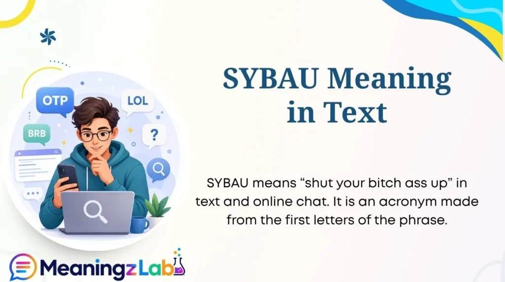 SYBAU Meaning in Text