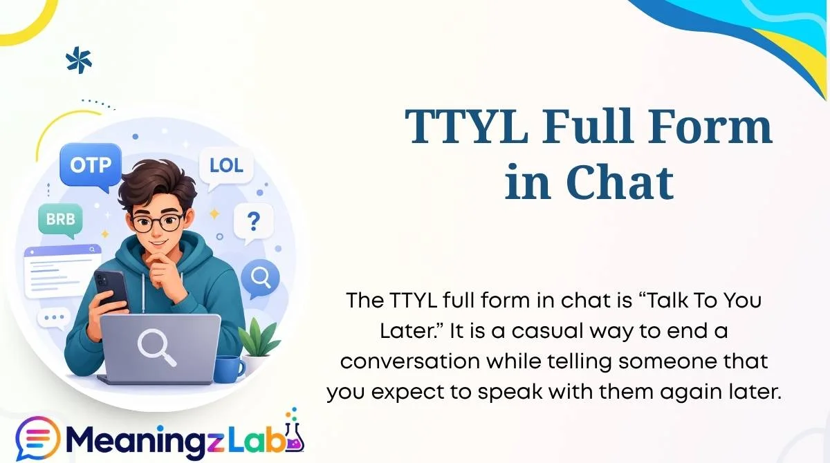 TTYL Full Form in Chat