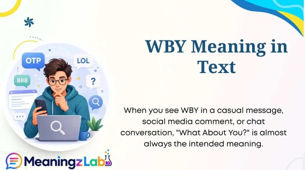 WBY Meaning in Text