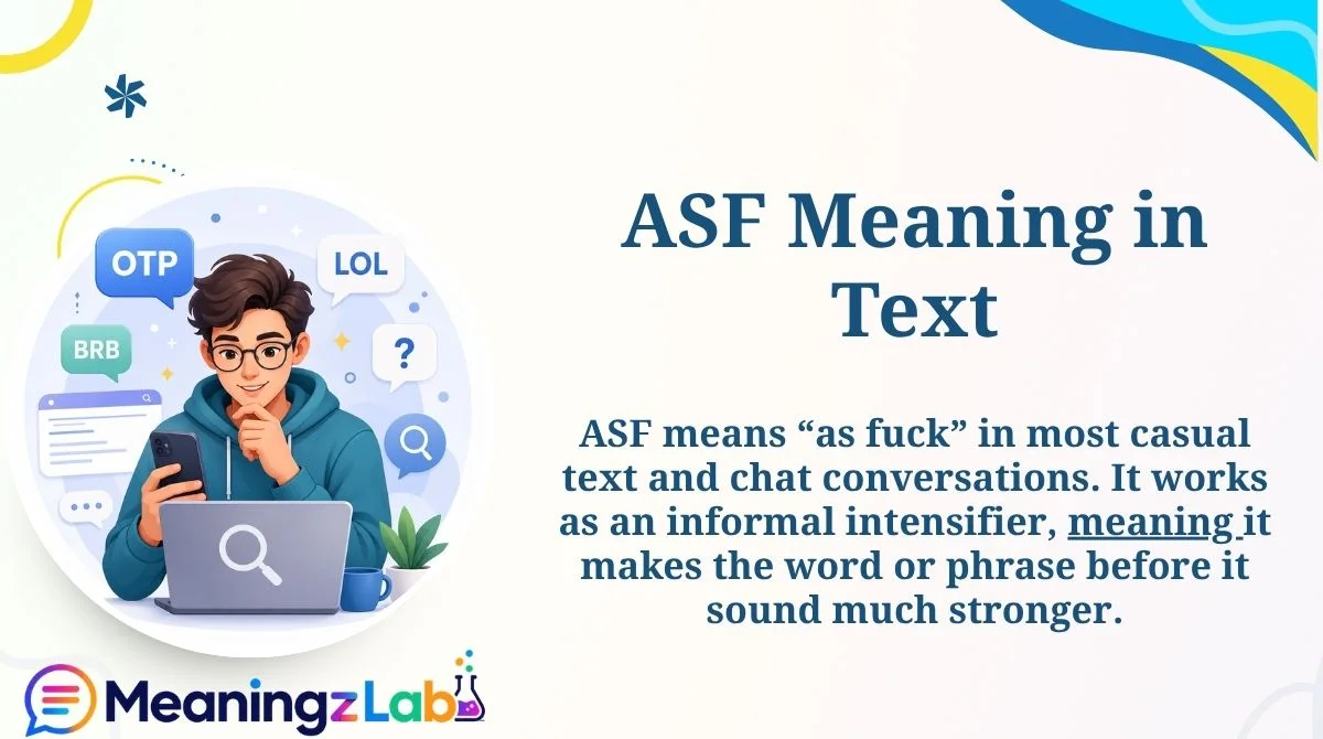 ASF Meaning in Text