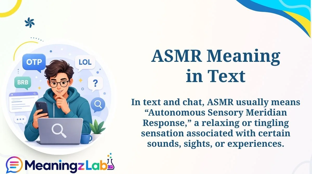 ASMR Meaning in Text