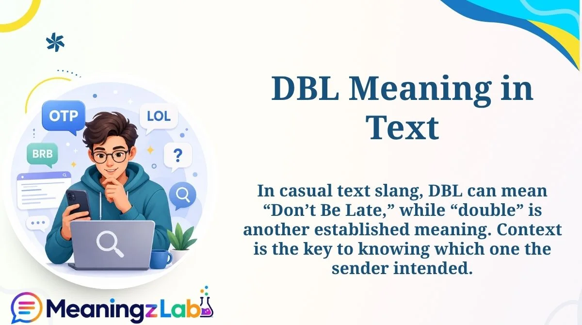 DBL Meaning in Text