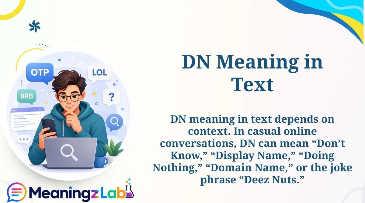 DN Meaning in Text