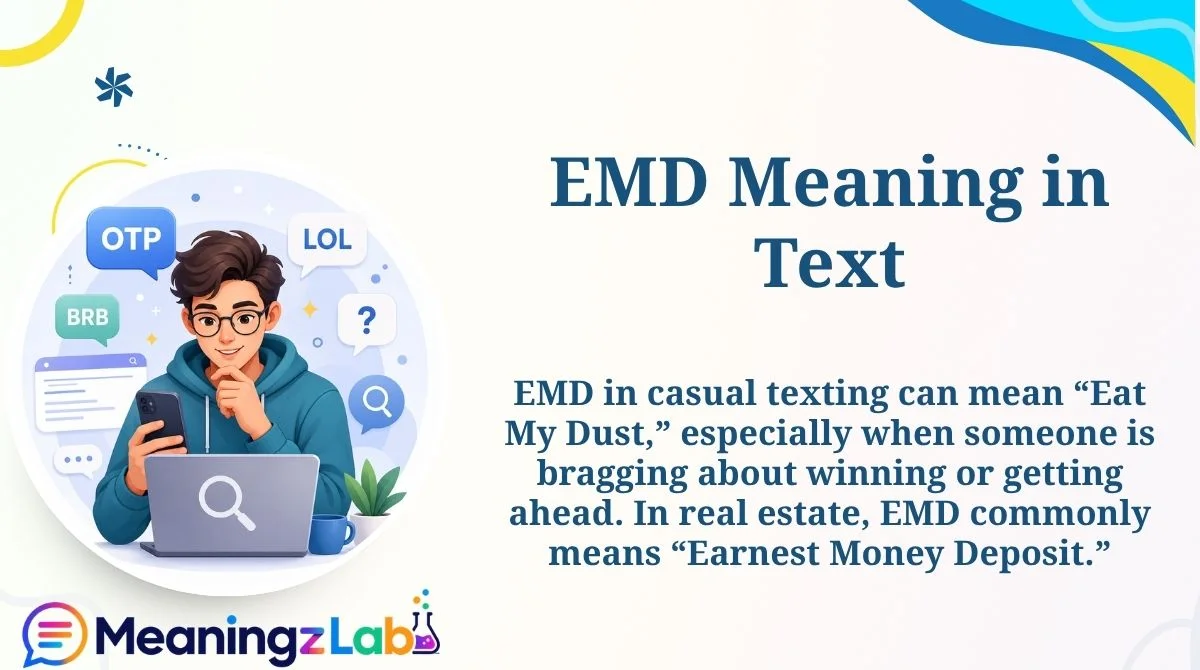 EMD Meaning in Text