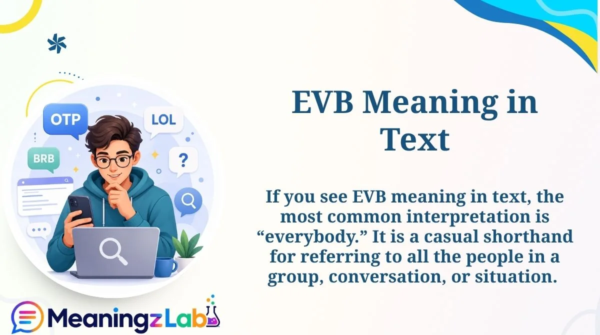 EVB Meaning in Text