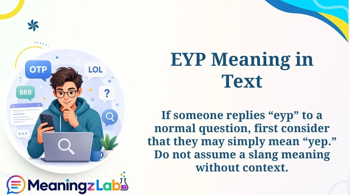 EYP Meaning in Text