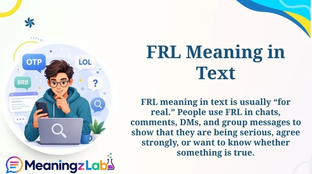 FRL Meaning in Text