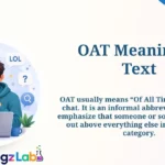 OAT Meaning in Text