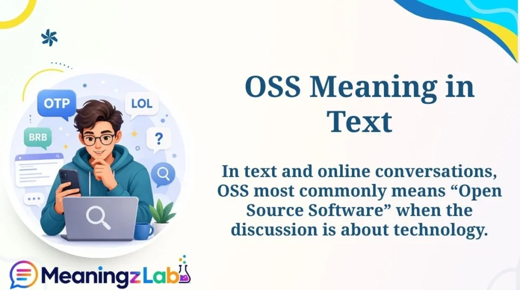 OSS Meaning in Text