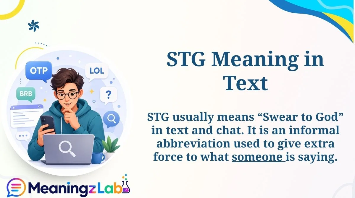 STG Meaning in Text
