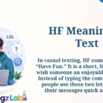 HF Meaning in Text