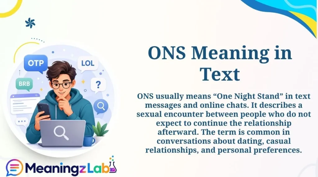 ONS Meaning in Text